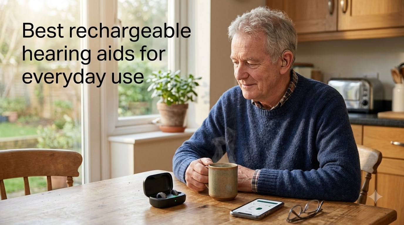 Best rechargeable hearing aids for everyday use