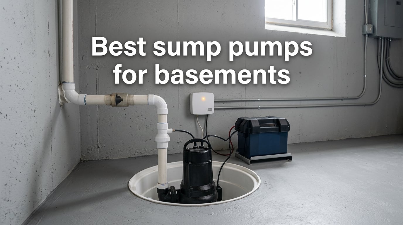 Best sump pumps for basements