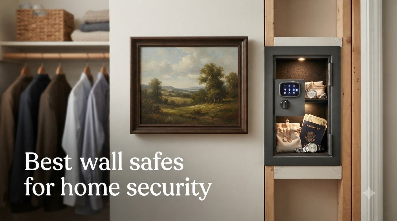 Best wall safes for home security