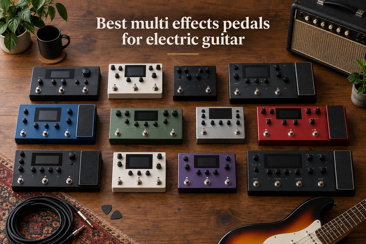 Best multi effects pedals for electric guitar