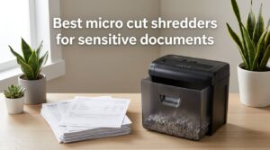 Best micro cut shredders for sensitive documents