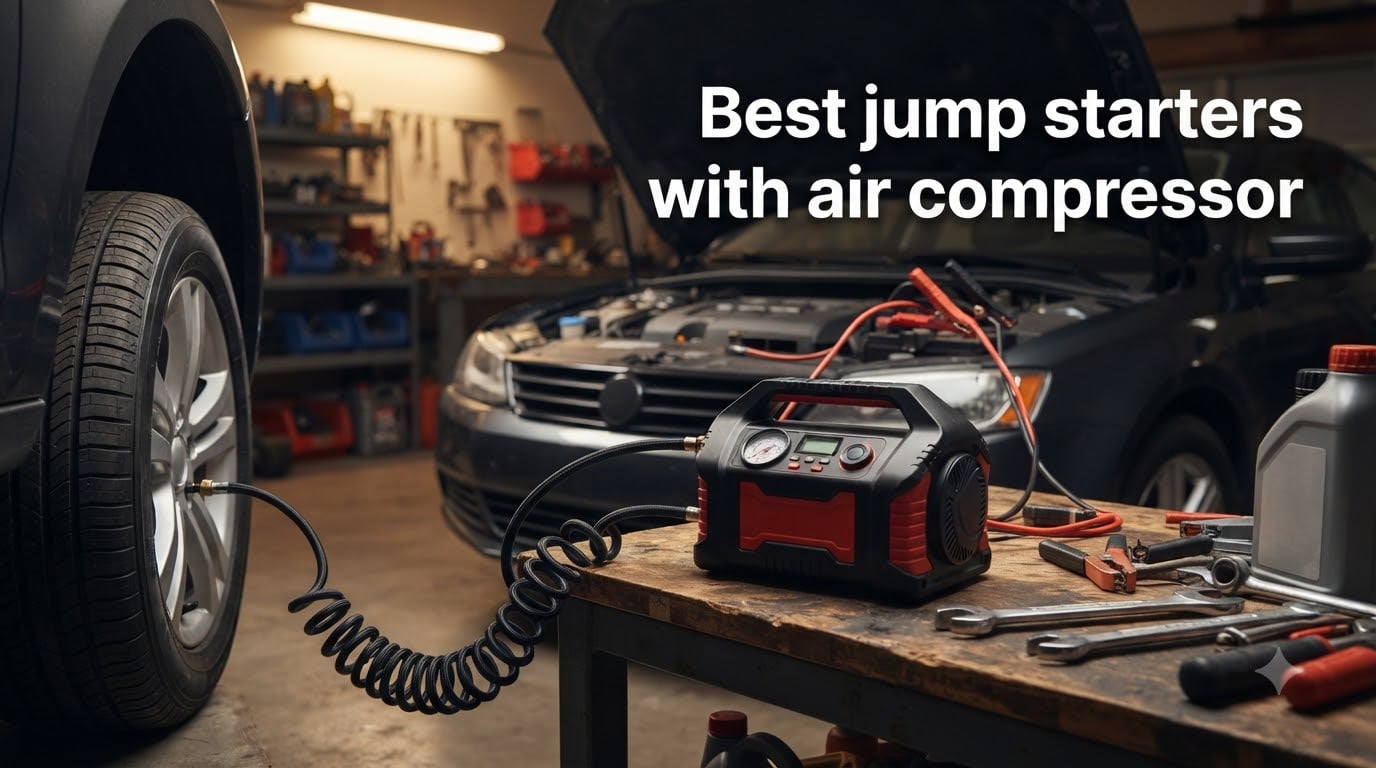 Best jump starters with air compressor