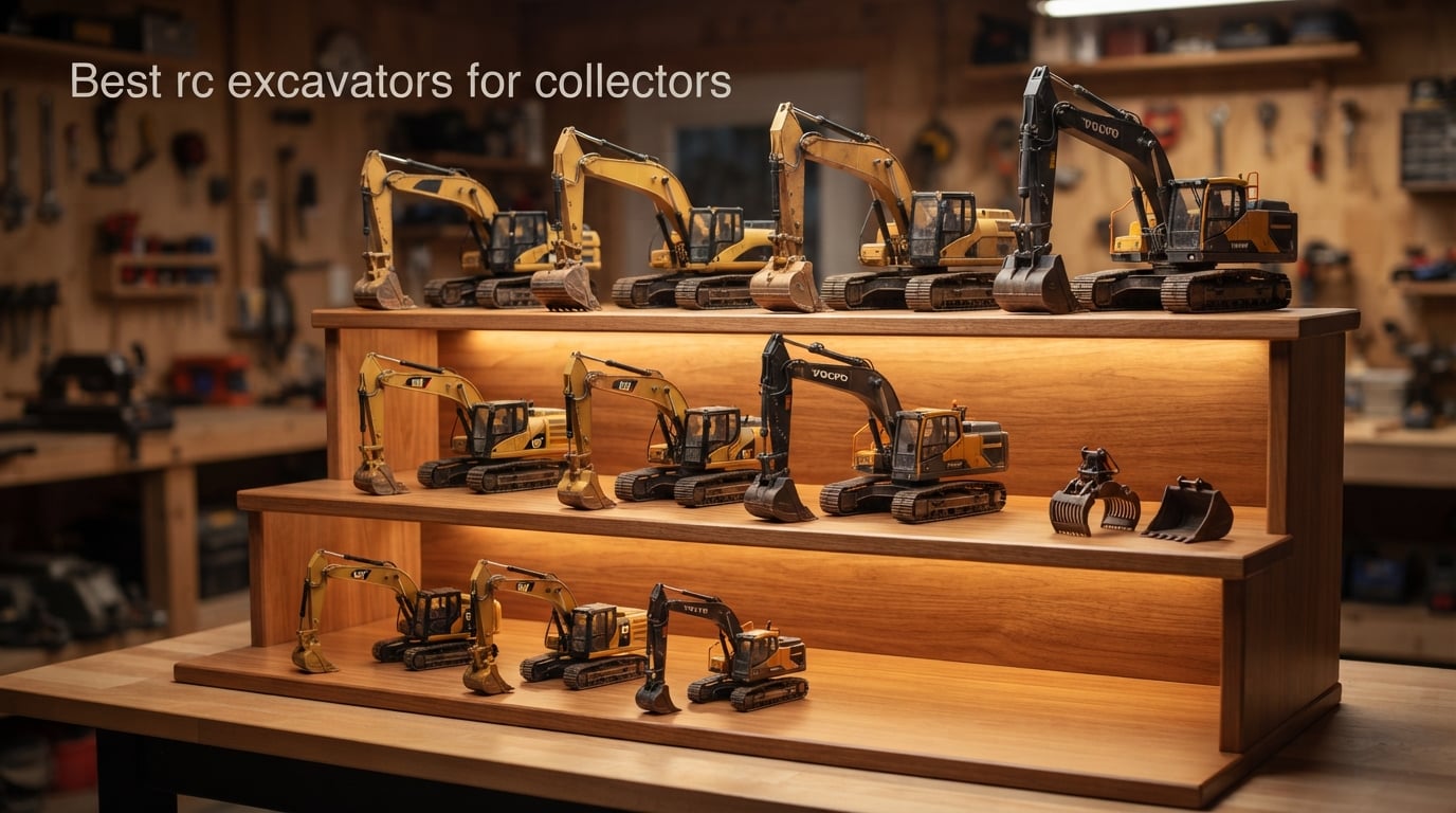 Best rc excavators for collectors