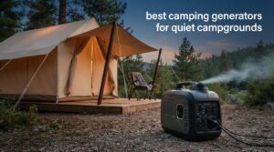 best camping generators for quiet campgrounds