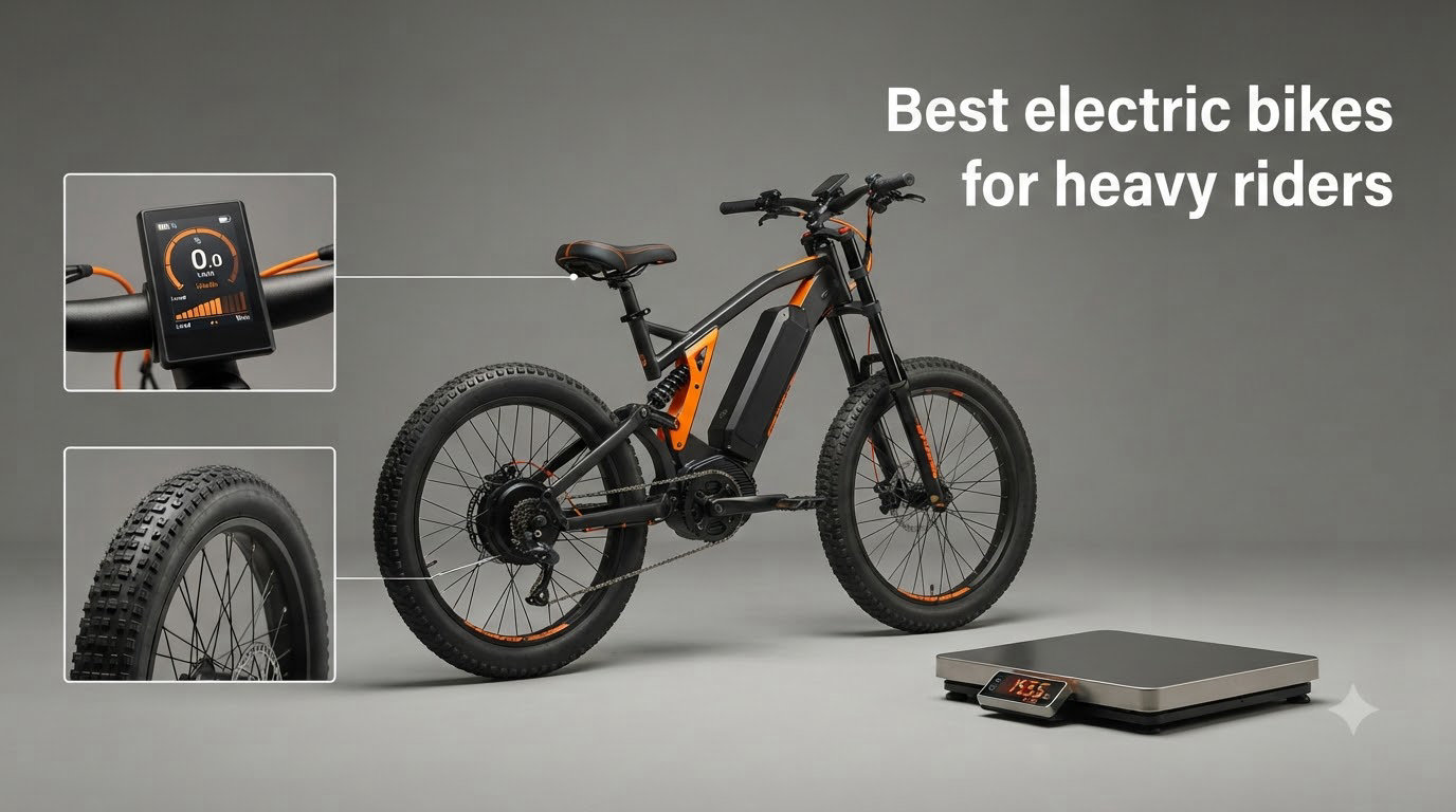 Best electric bikes for heavy riders