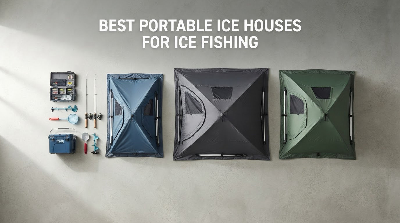 best portable ice houses for ice fishing