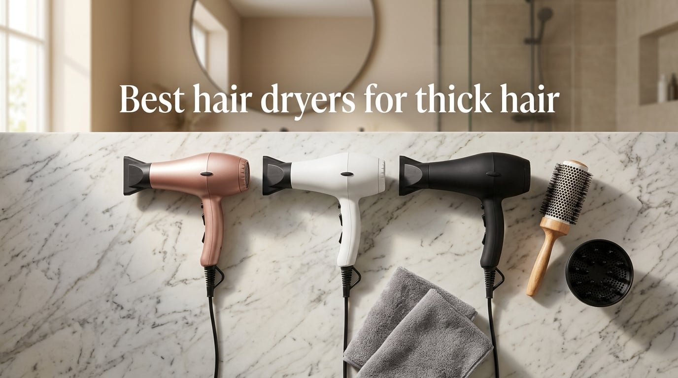 Best hair dryers for thick hair