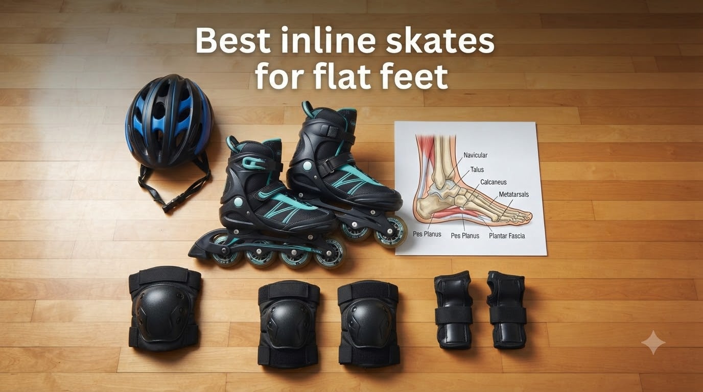 Best inline skates for flat feet
