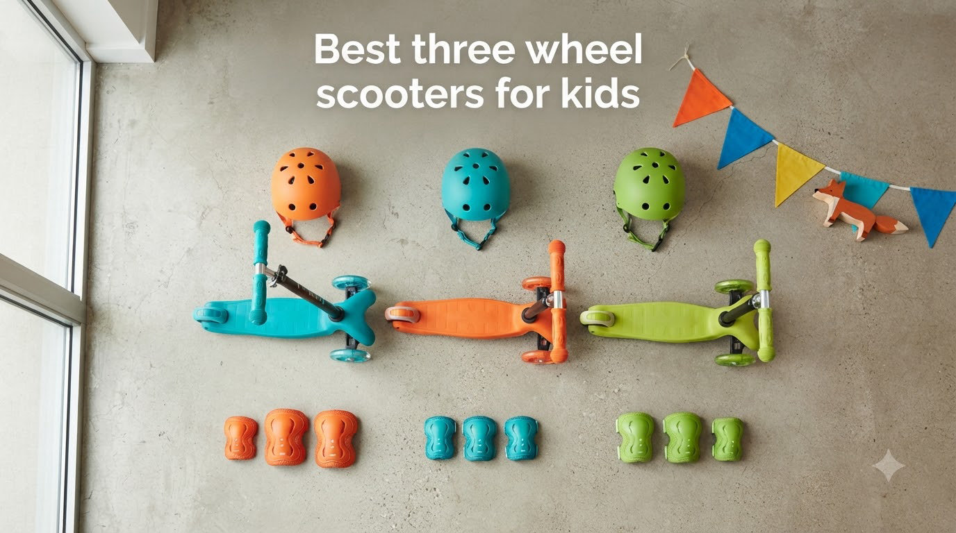 Best three wheel scooters for kids