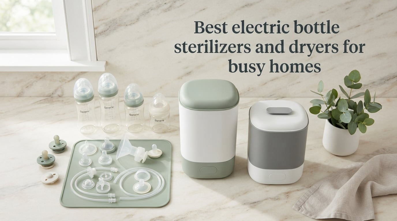 Best electric bottle sterilizers and dryers for busy homes