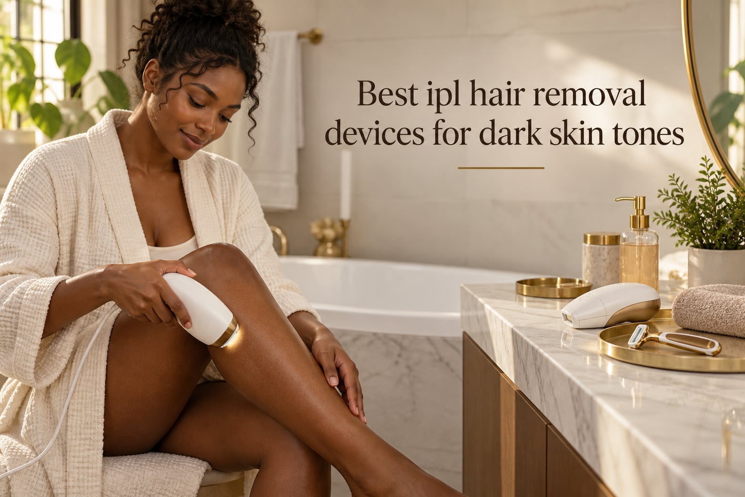 Best ipl hair removal devices for dark skin tones