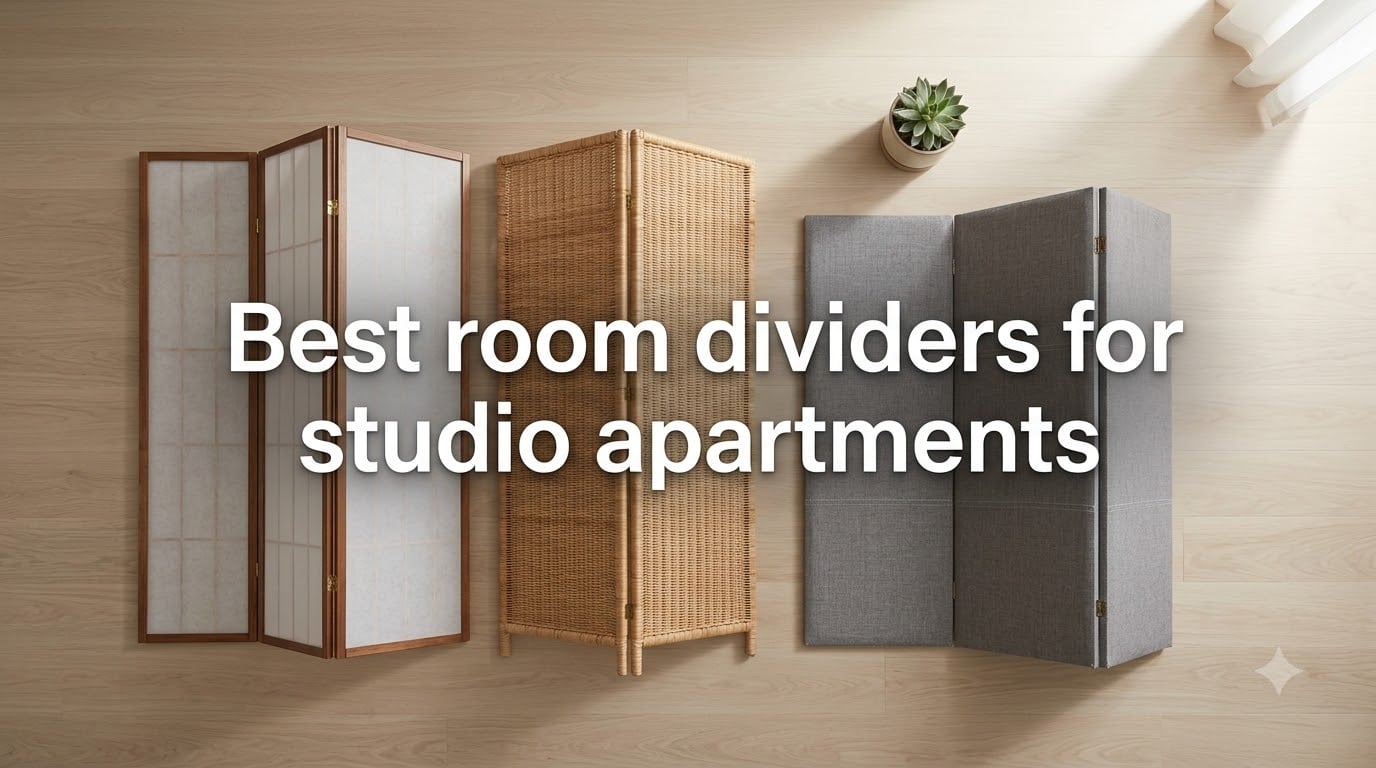 Best room dividers for studio apartments