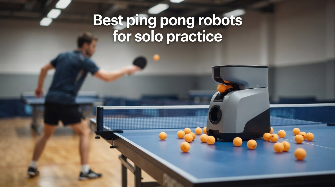 Best ping pong robots for solo practice