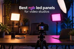 Best rgb led panels for video studios