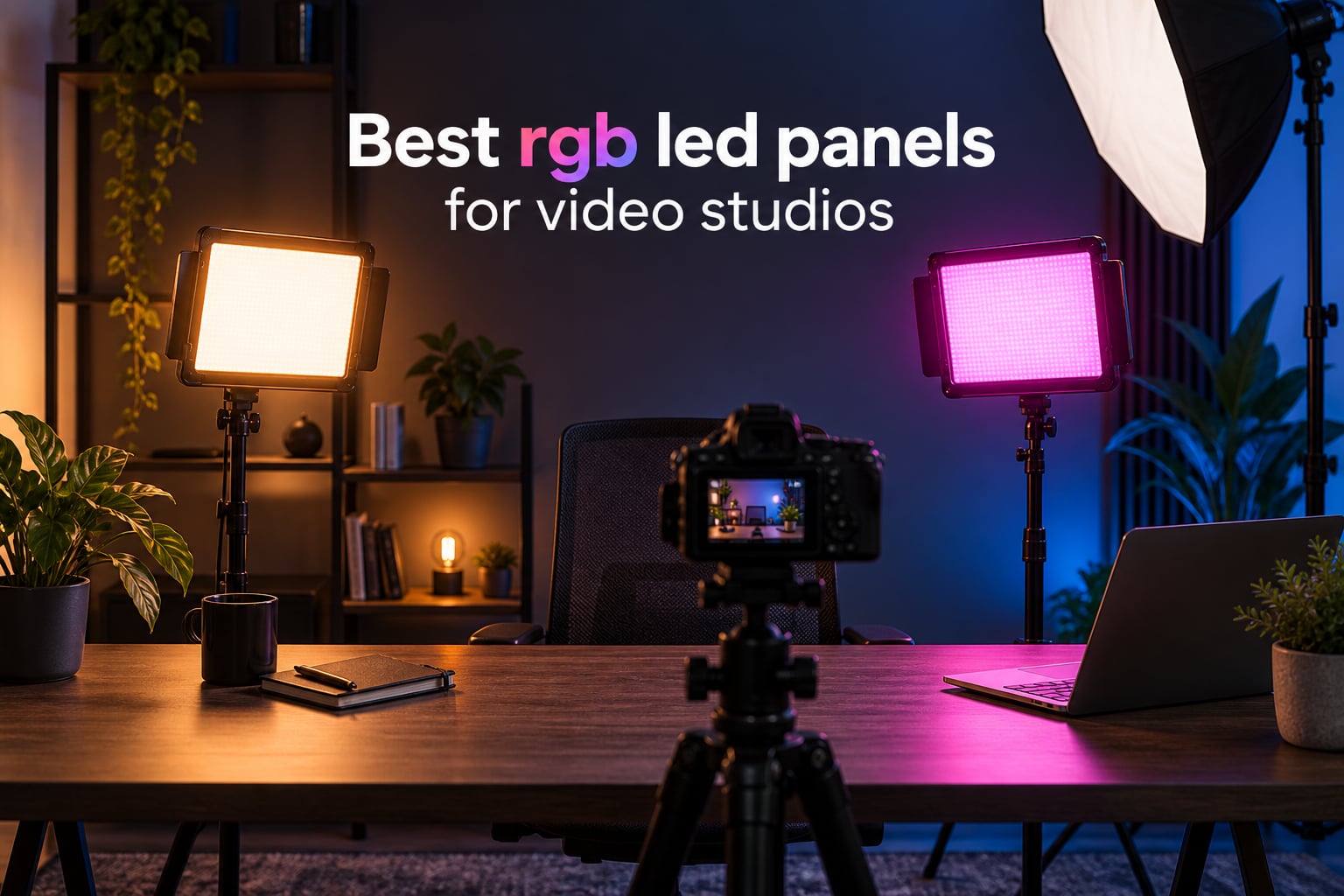 Best rgb led panels for video studios