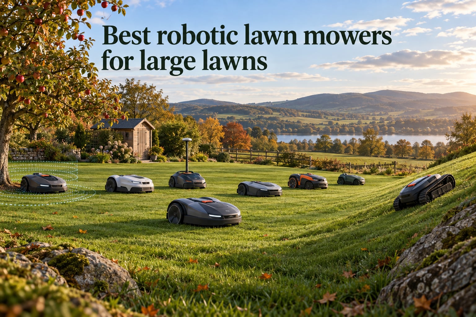 Best robotic lawn mowers for large lawns