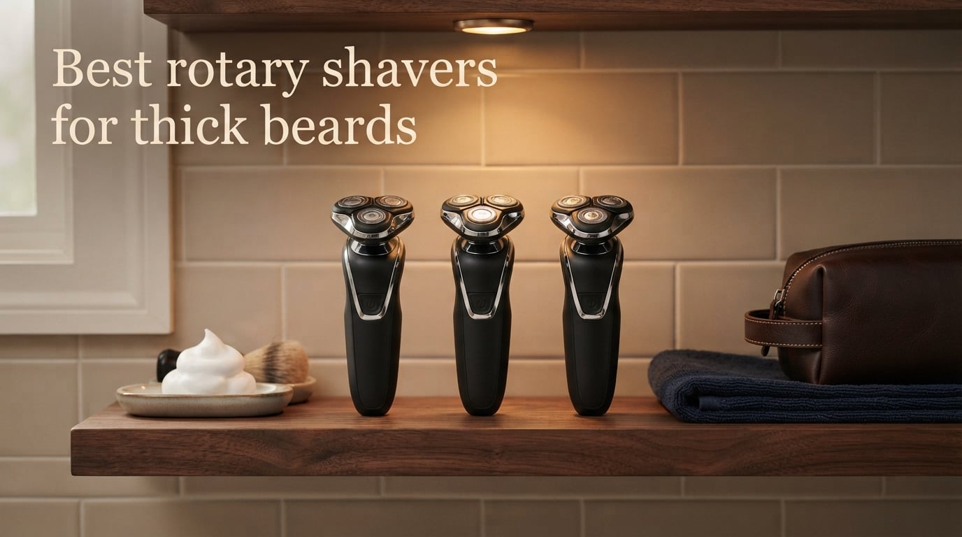 Best rotary shavers for thick beards