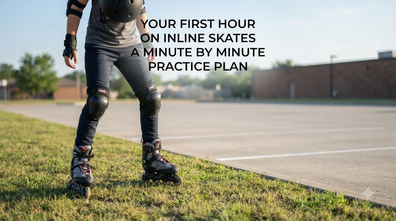 Your first hour on inline skates a minute by minute practice plan