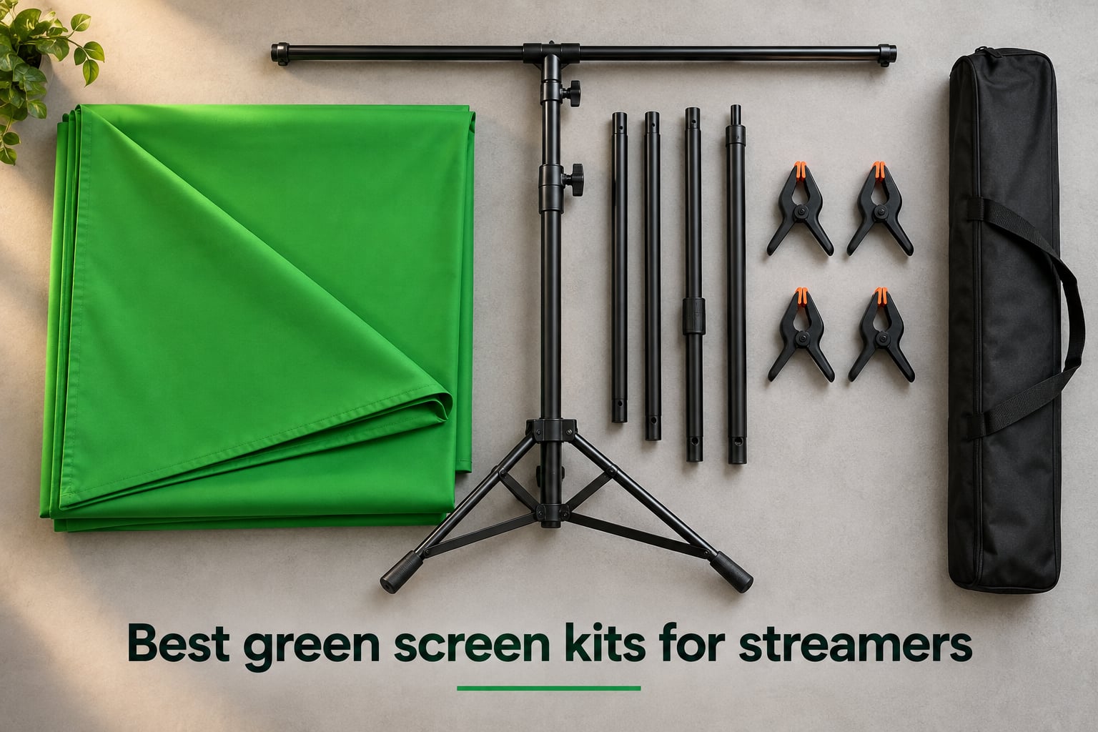 Best green screen kits for streamers