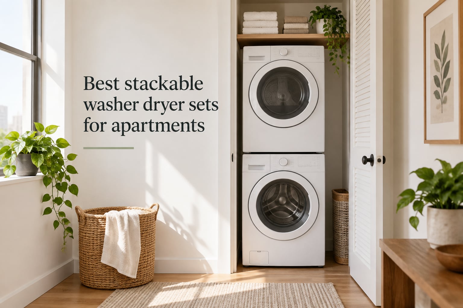 Best stackable washer dryer sets for apartments