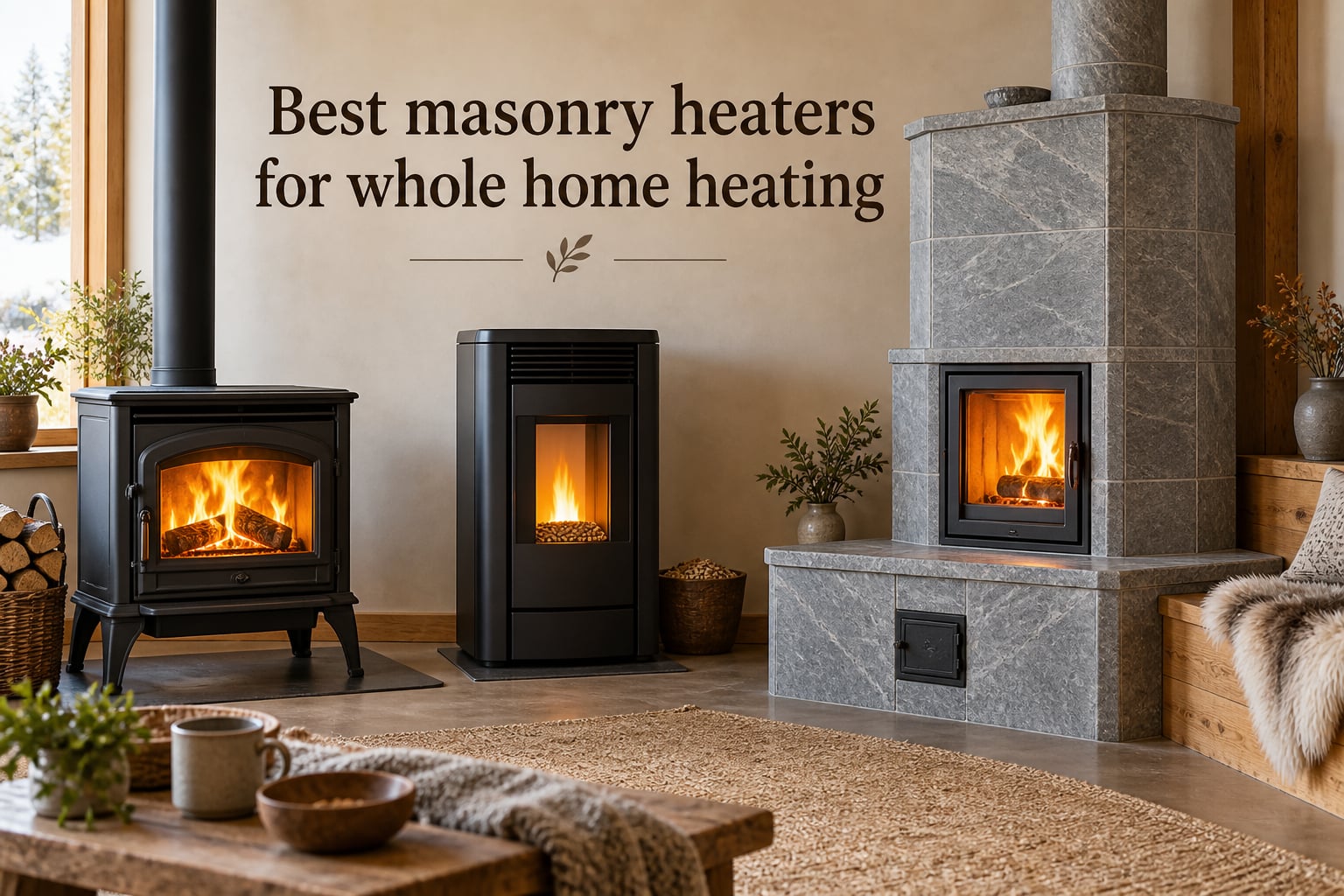 Best masonry heaters for whole home heating