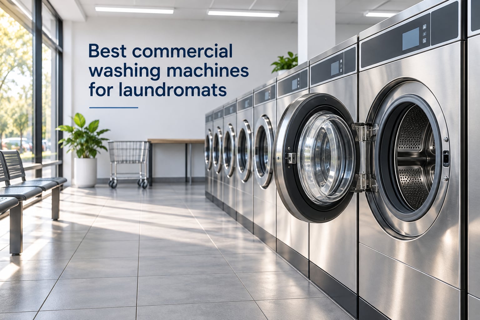 Best commercial washing machines for laundromats