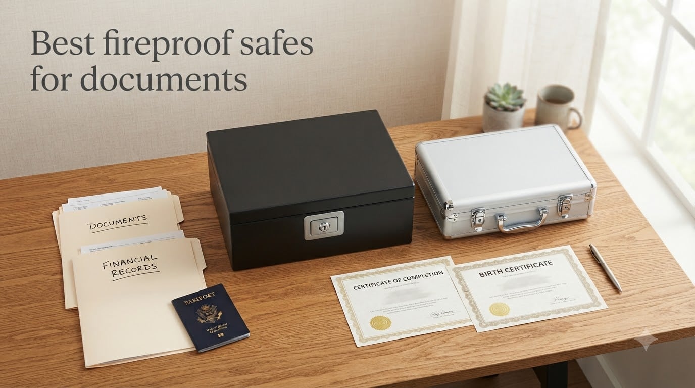Best fireproof safes for documents