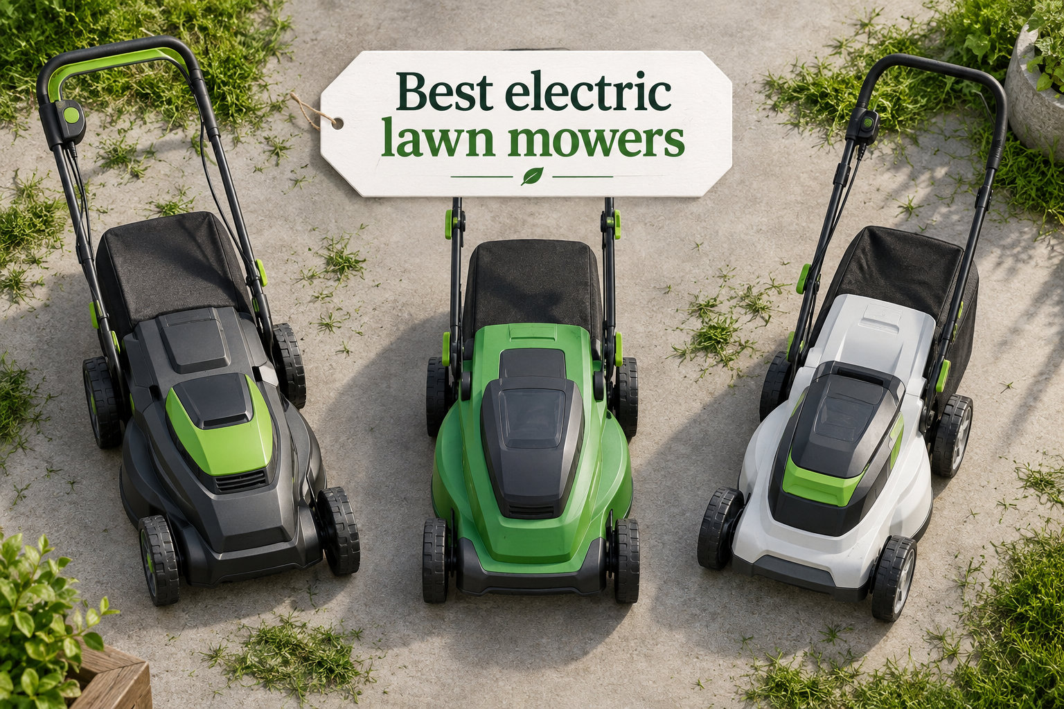 Best electric lawn mowers