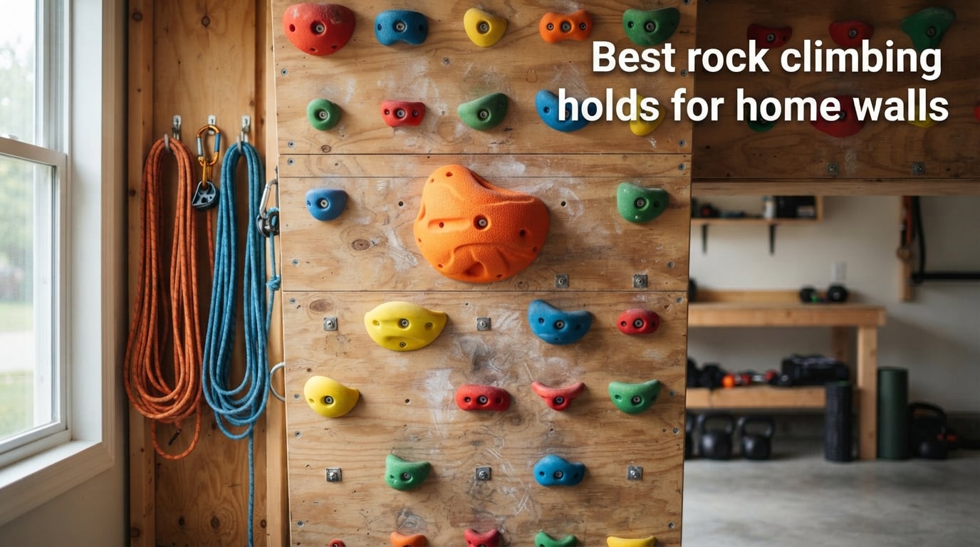 Best rock climbing holds for home walls