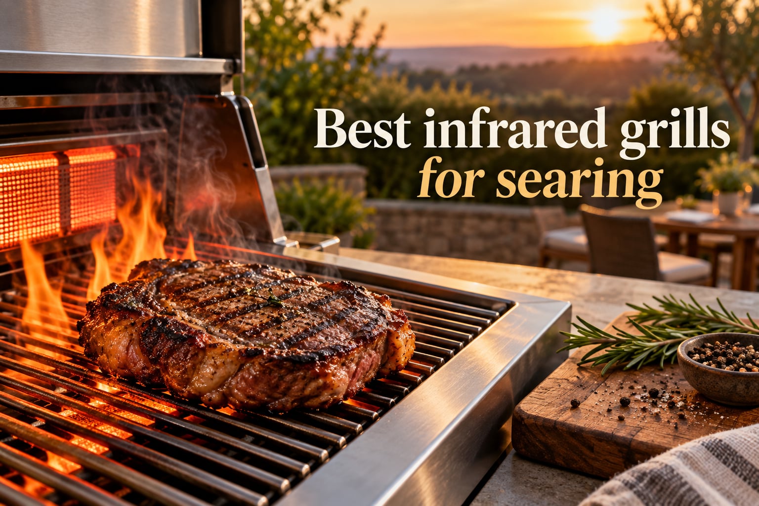 Best infrared grills for searing