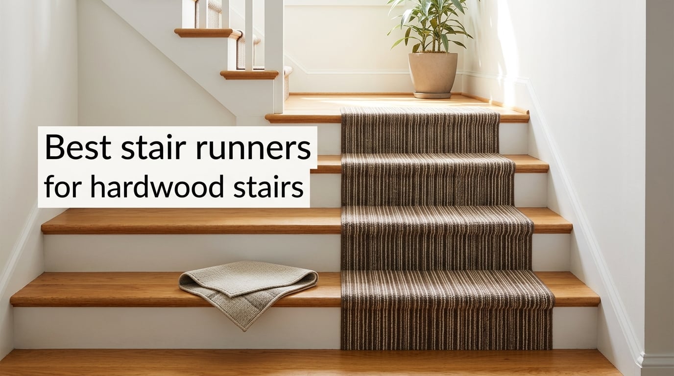 Best stair runners for hardwood stairs
