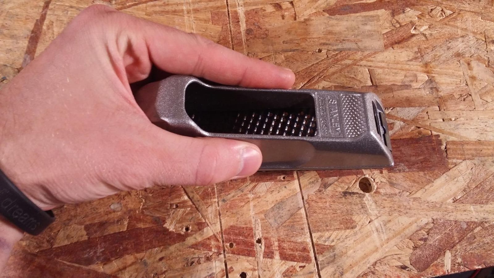 STANLEY 6 in SURFORM Pocket Planer, Compact Block Plane (21-399) customer photo 1