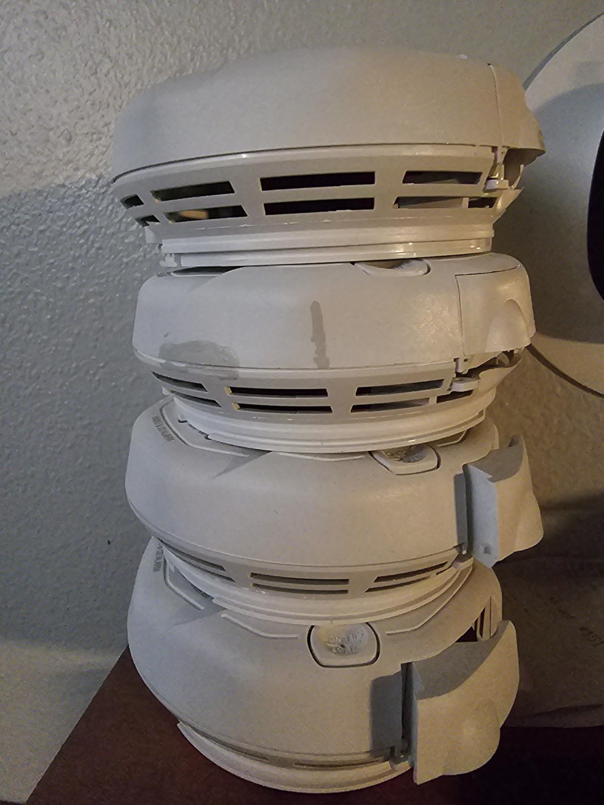 FIRST ALERT Battery Powered BRK SC7010BV Hardwired Talking Photoelectric Smoke and Carbon Monoxide (CO) Detector , White customer photo 1