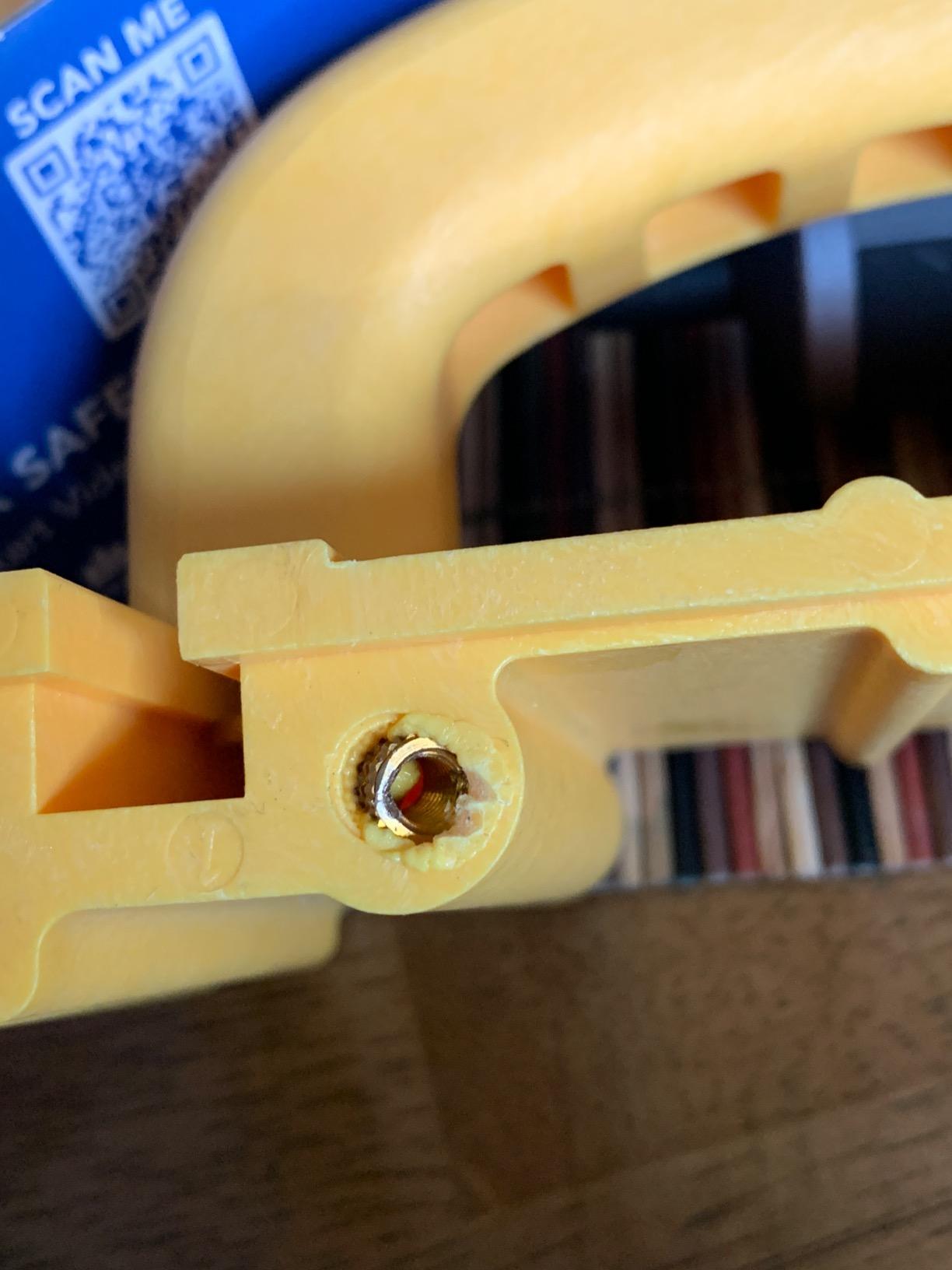 MICROJIG GRR-RIPPER GR-200 Advanced Adjustable Table Saw Pushblock, Yellow customer photo 2