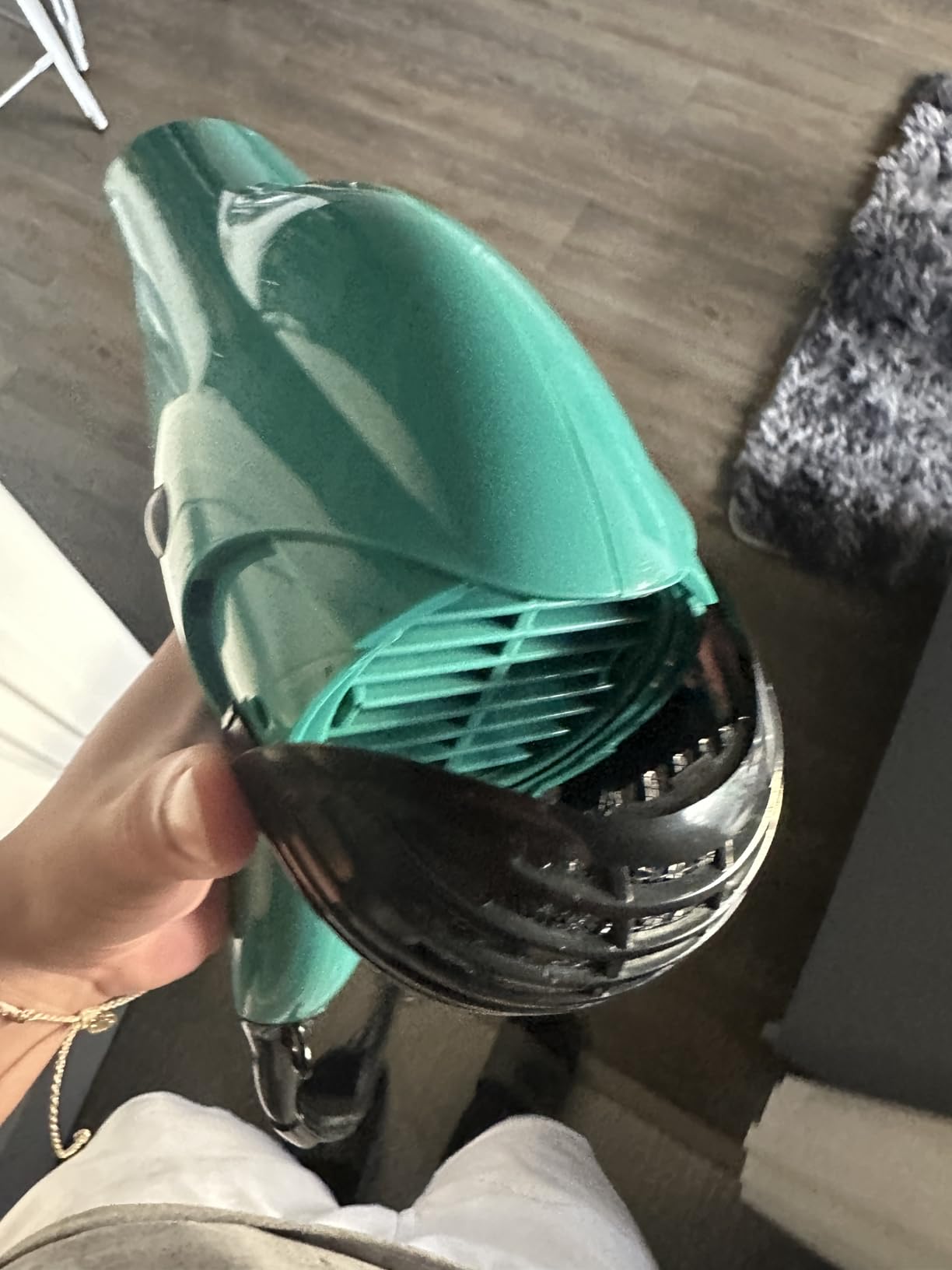 Revlon Volume Booster Hair Dryer | 1875W for Voluminous Lift and Body, (Green) customer photo 2
