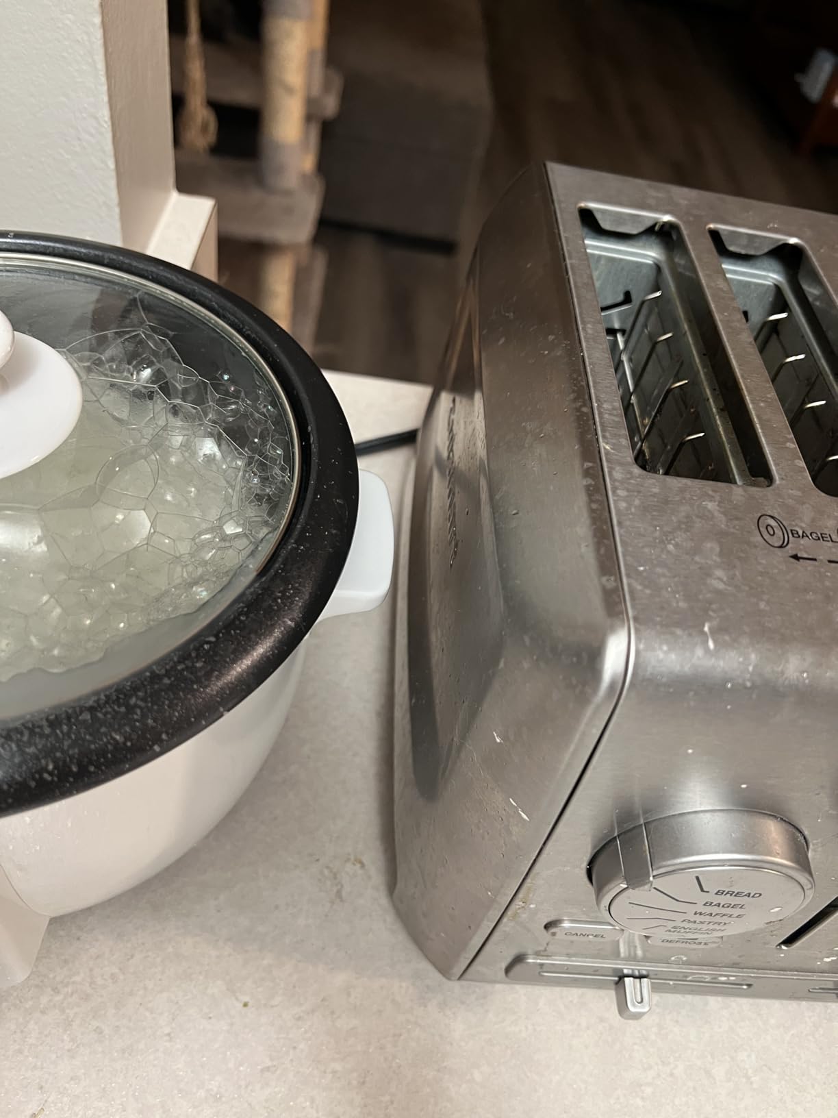 AROMA® Rice Cooker, 3-Cup (Uncooked) / 6-Cup (Cooked), Small Rice Cooker, Oatmeal Cooker, Soup Maker, Auto Keep Warm, 1.5 Qt, White, ARC-363NG customer photo 1