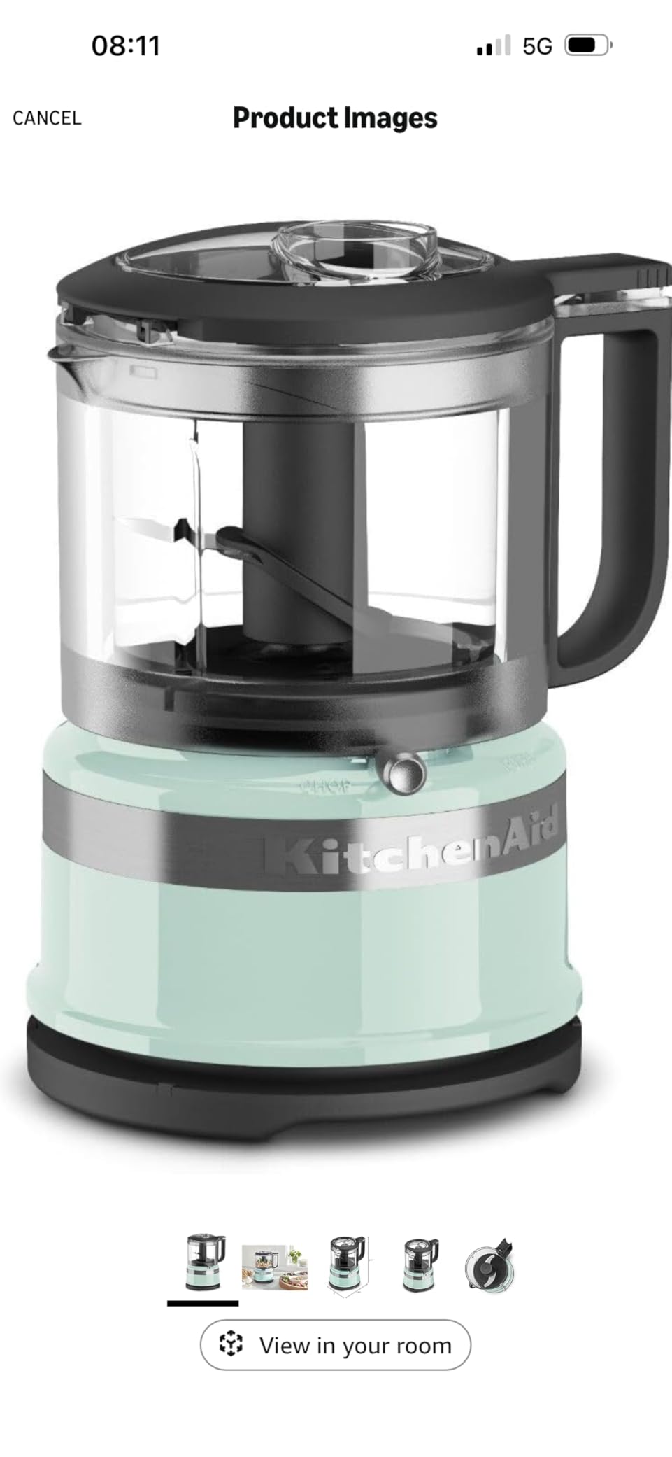 KitchenAid 3.5 Cup Food Chopper, KFC3516ER, Empire Red customer photo 1