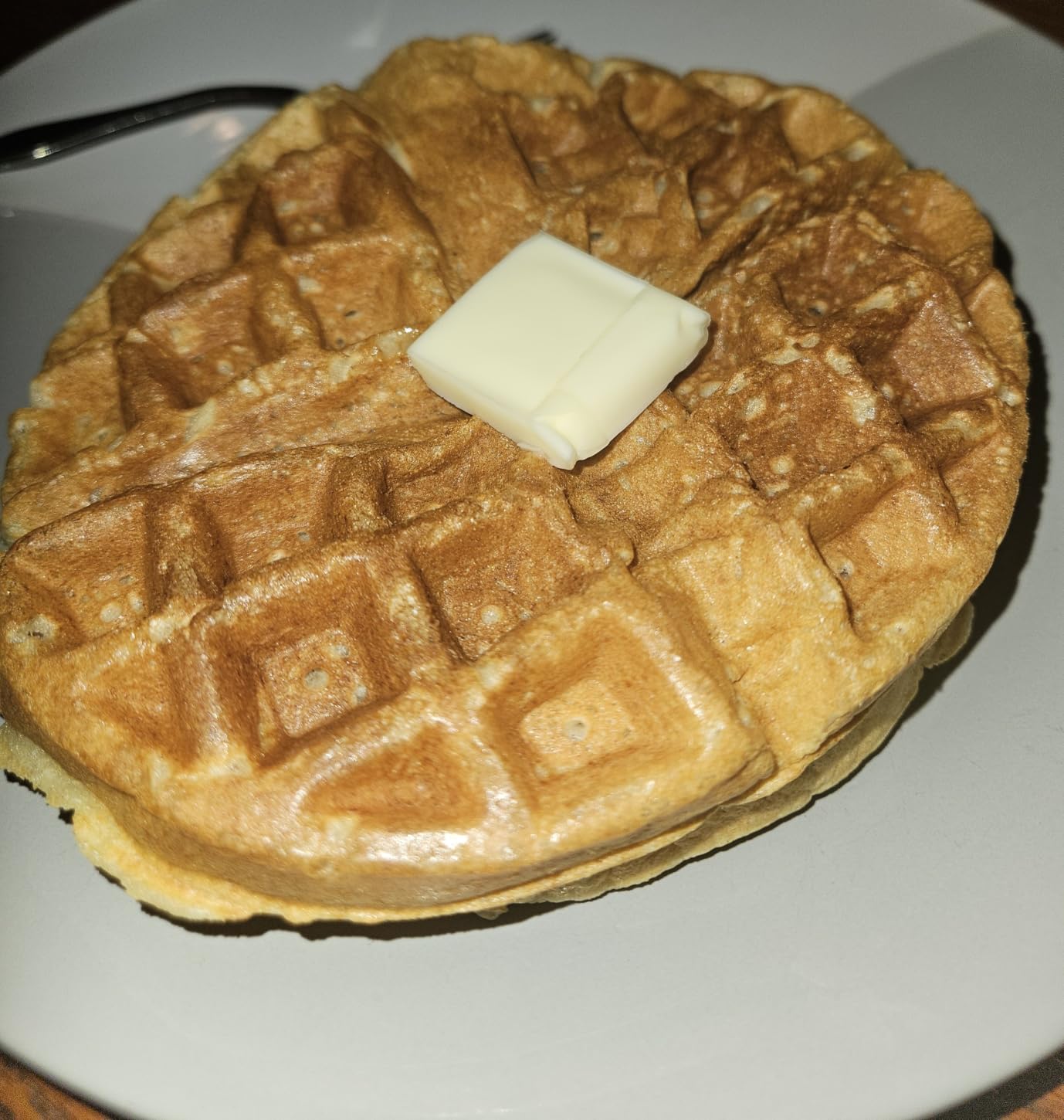 Chefman Rotating Belgian Waffle Maker, 180° Flip Iron w/ Non-Stick Plates, Adjustable Timer, Locking Lid, & Drip Plate, Space Saving Storage, Mess-Free Breakfast, Stainless Steel/Black customer photo 2