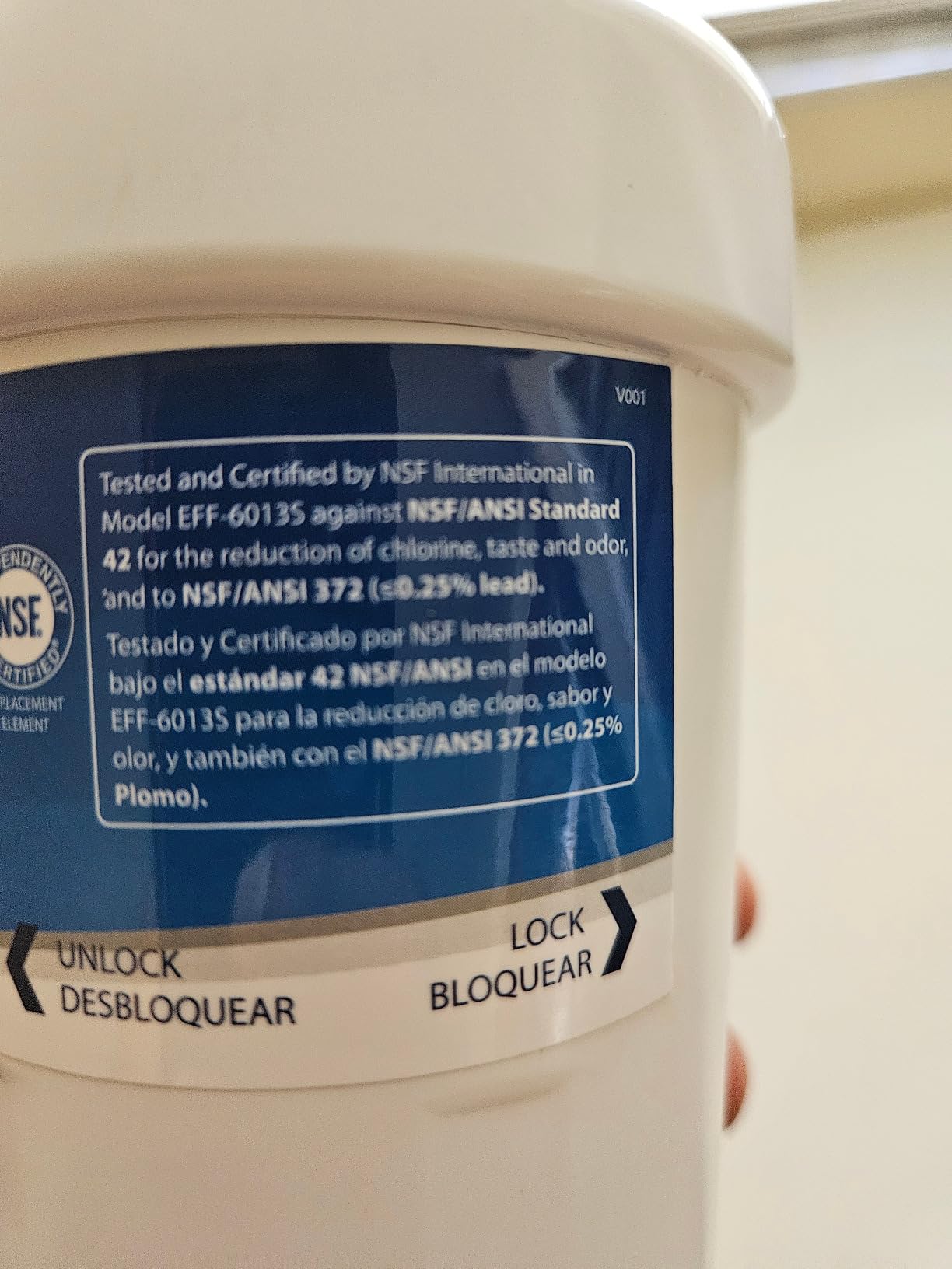 Waterdrop WD-F13 Refrigerator Water Filter Replacement for GE® MWF®, 3 Pack customer photo 2