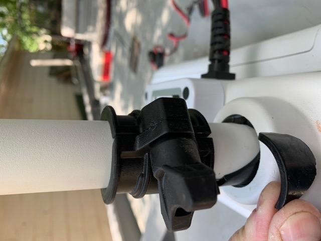 Haswing Bow Mount Trolling Motor 55lbs 48in with Remote, Quick Release customer photo 2