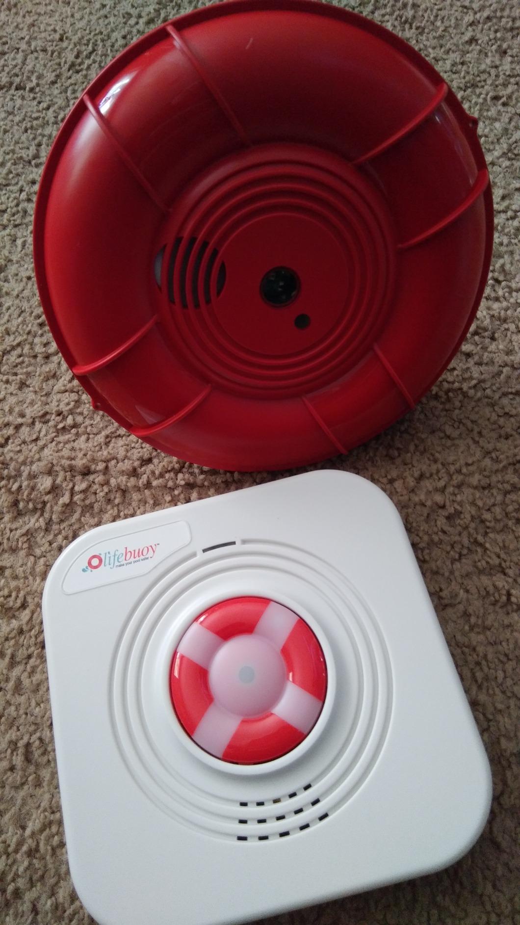 Lifebuoy Pool Alarm System - Pool Motion Sensor with Advanced Algorithm - Smart Pool Alarm That is Application Controlled. Powerful Sirens Blare at Poolside and Indoors customer photo 2