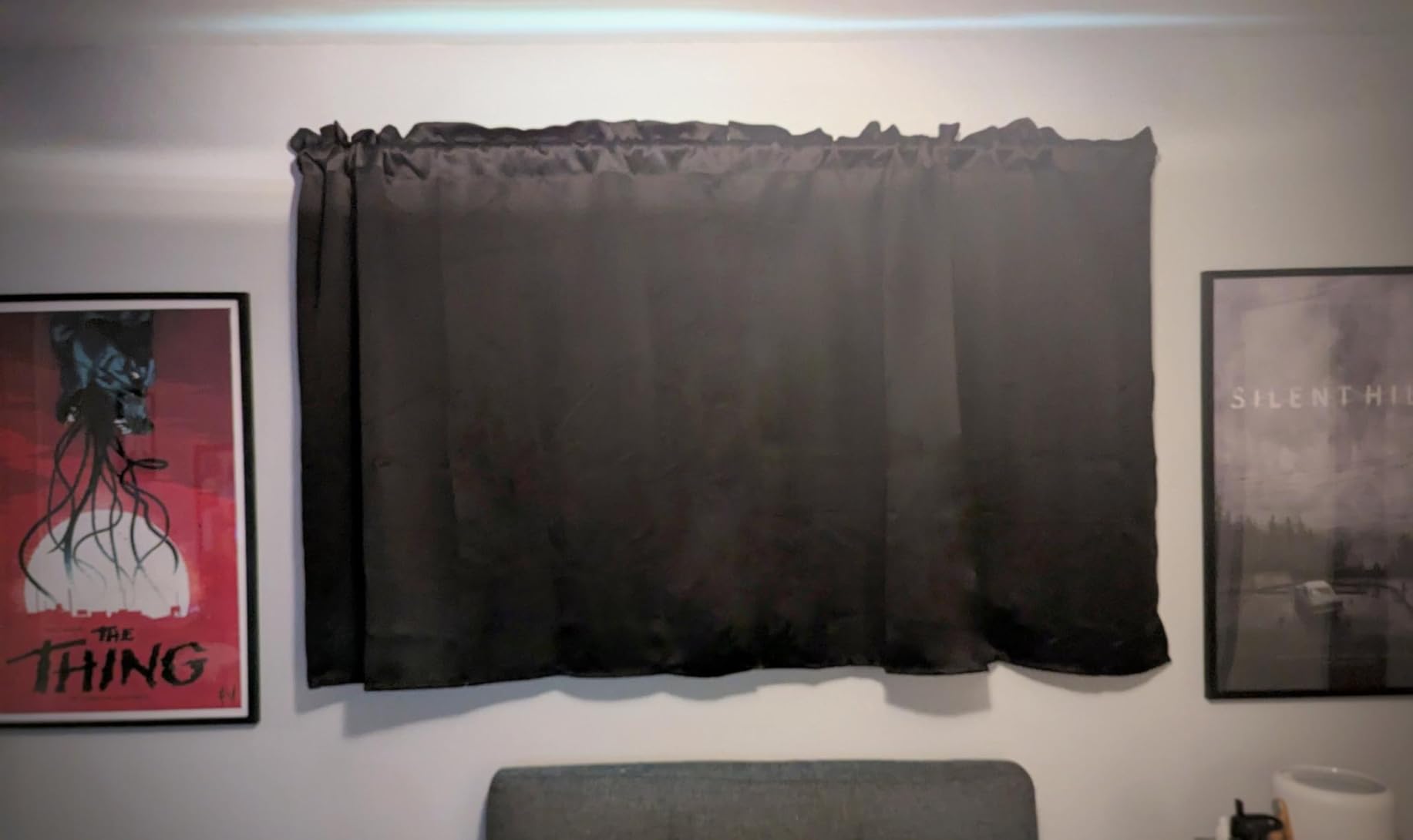 DWCN Blackout Curtains for Bedroom Living Room 42 x 63 Inch Long Black customer photo 1