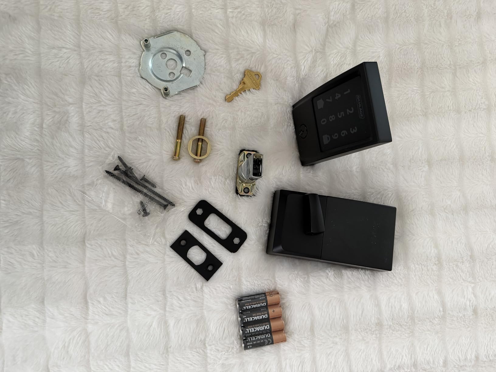 Schlage Encode Smart WiFi Deadbolt Lock with Century Trim, Satin Nickel customer photo 2