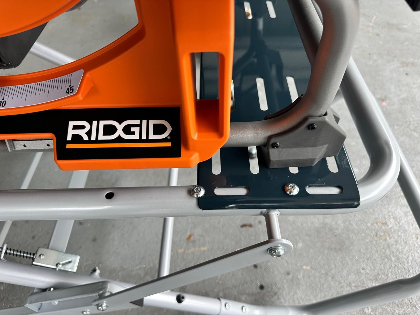 POWERTEC Table Saw Stand with Wheels, Portable Stand w/ 330Lbs Load Capacity, Foldable Design for Easy Storage in Garage, Compatible with Dewalt Table Saw (MT4009) customer photo 2