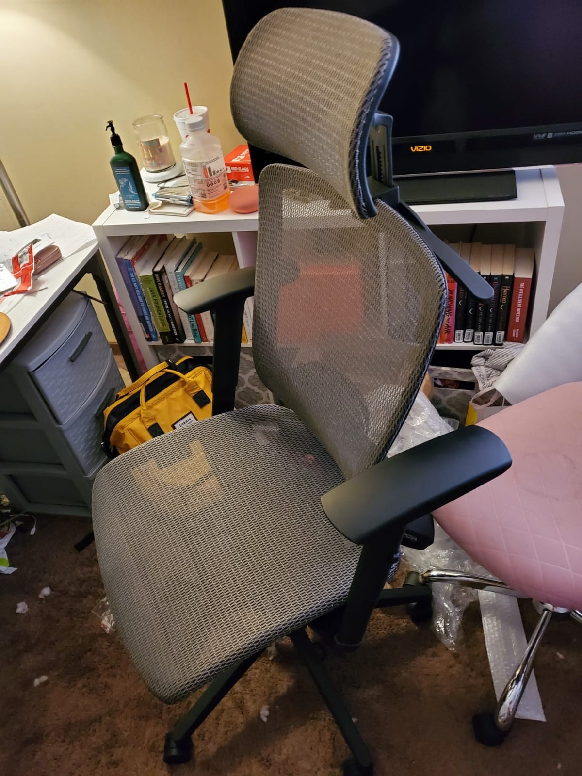 FLEXISPOT OC3 Ergonomic Office Chair High Back Mesh Computer Chair, Gray customer photo 2