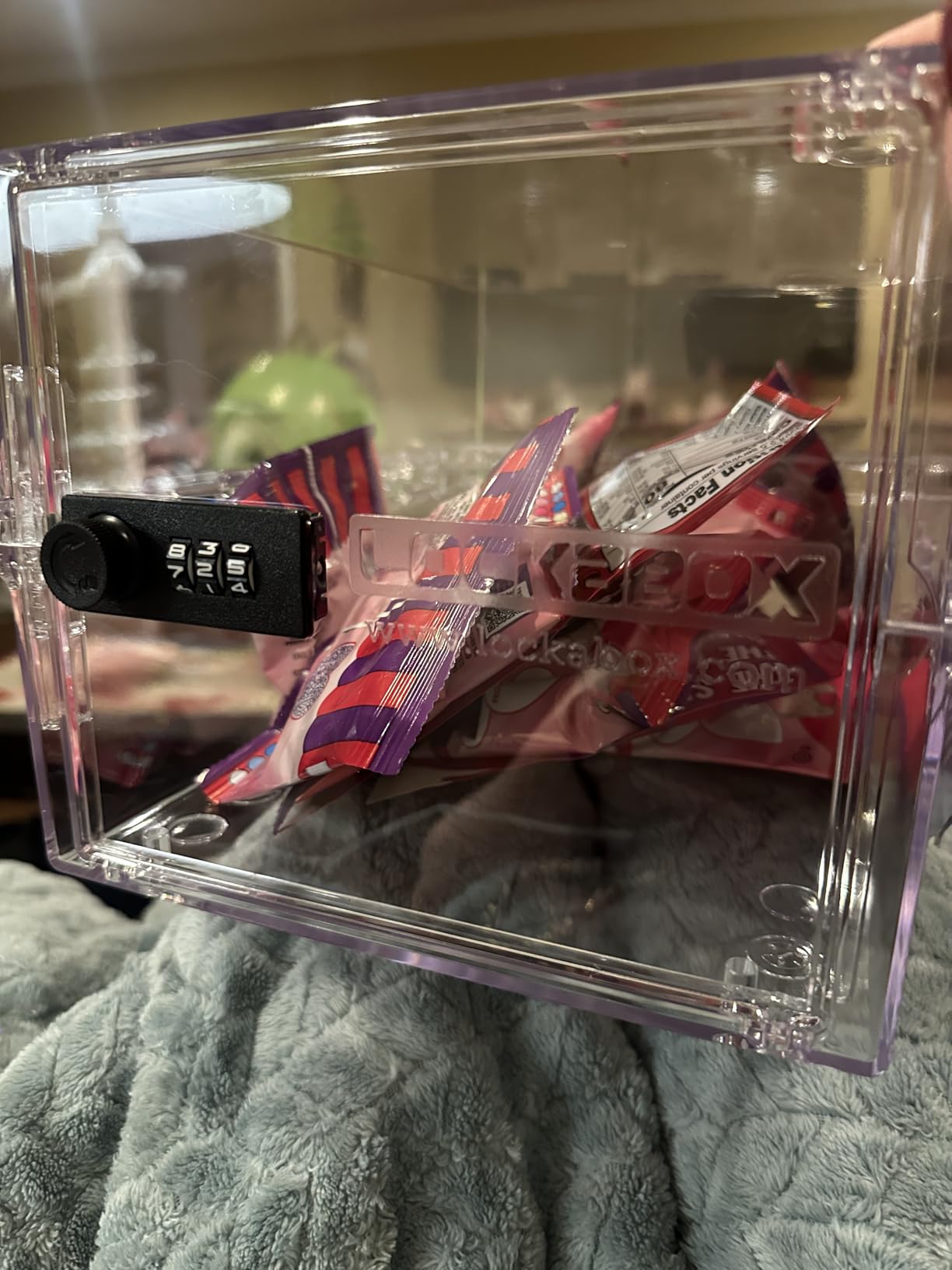 Lockabox One™ 10L Medication Lock Box and Medicine Storage Box (Medi Blue) customer photo 1