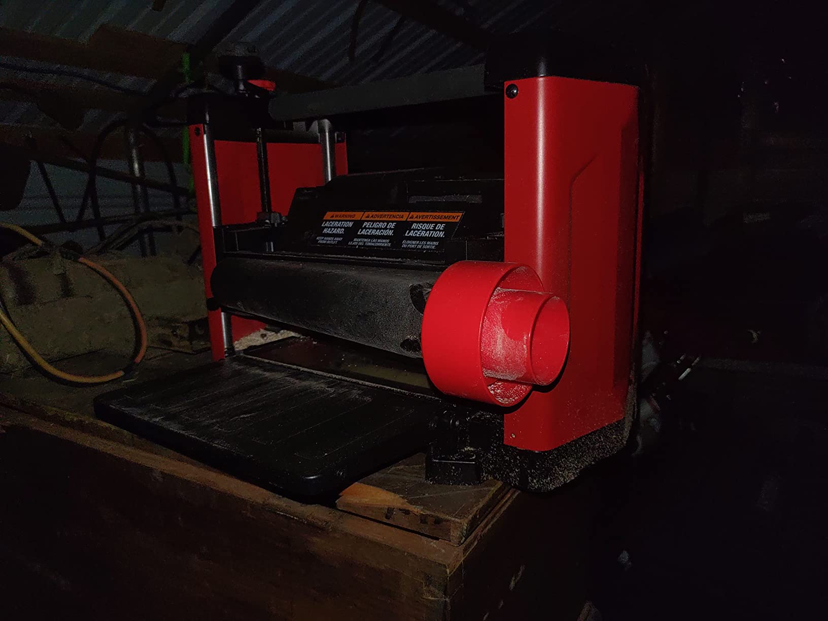 CRAFTSMAN Planer, 15 Amp, For Benchtops, Two Knife Solid Steel Cutter Head (CMEW320) customer photo 1