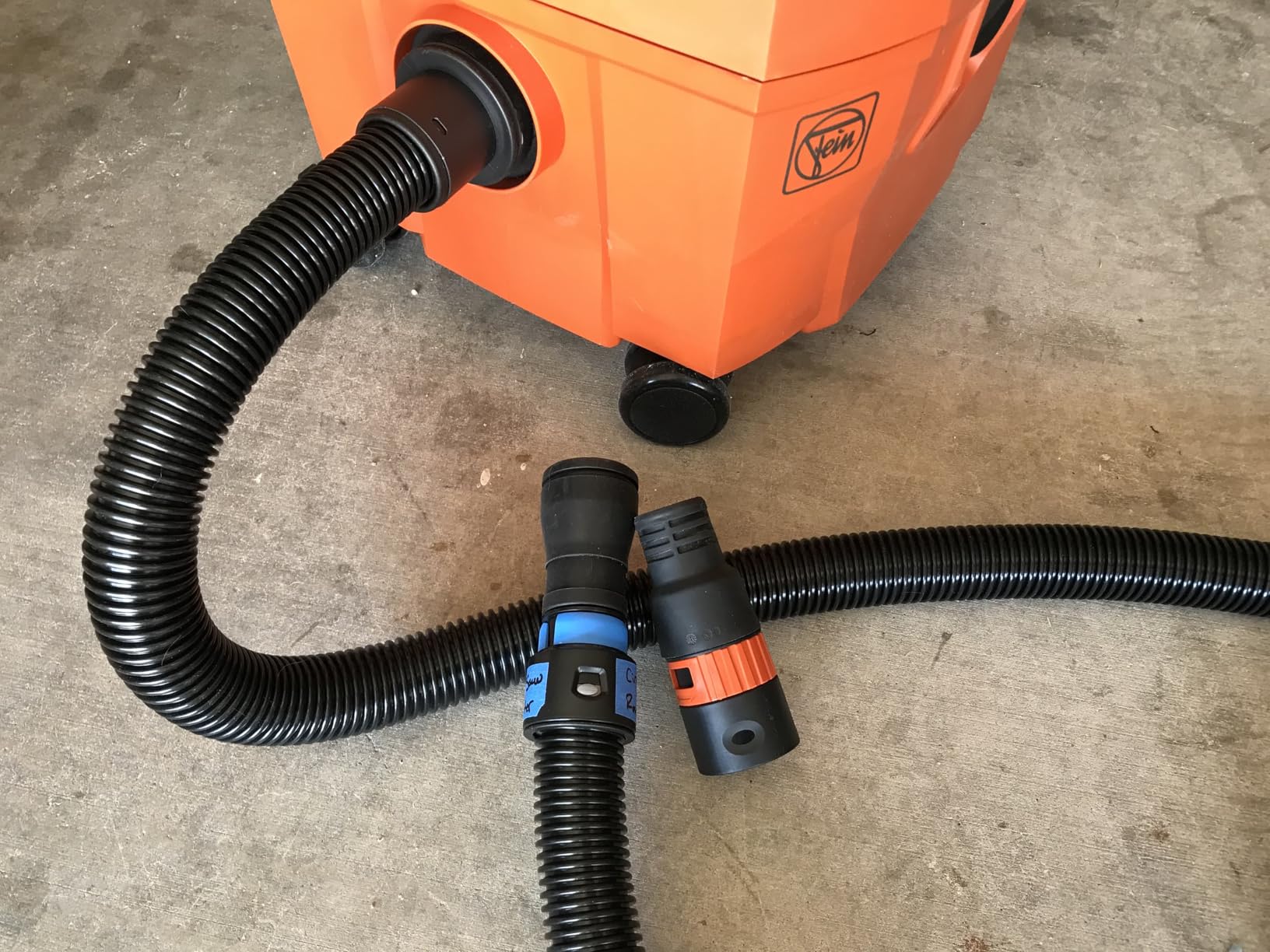 Cen-Tec Systems 94709 Quick Click 16 Ft. Hose for Home and Shop Vacuums with Expanded Multi-Brand Power Tool Adapter Set for Dust Collection customer photo 1