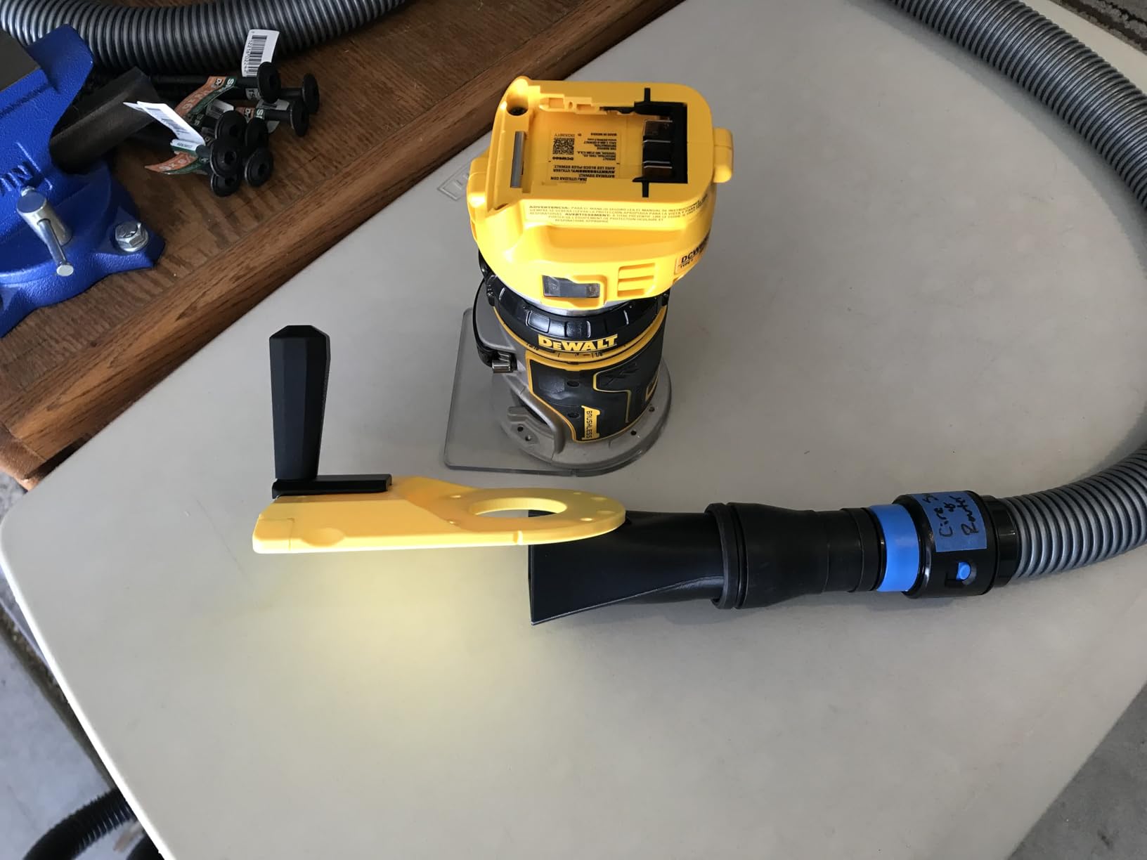 Cen-Tec Systems 94709 Quick Click 16 Ft. Hose for Home and Shop Vacuums with Expanded Multi-Brand Power Tool Adapter Set for Dust Collection customer photo 2