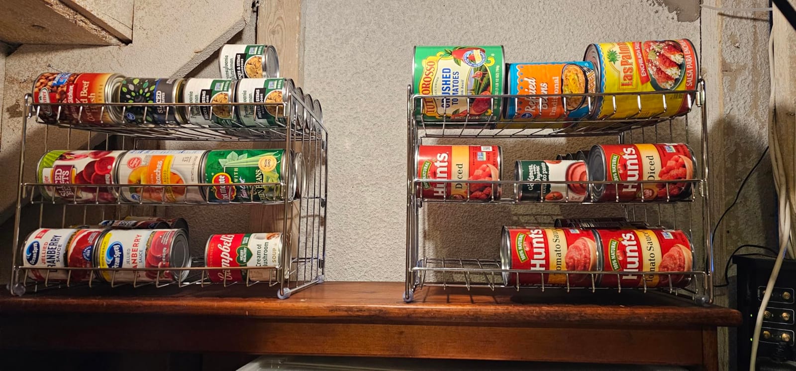 Kitchen Details 3 Tier Can Organizer | Chrome Steel Canned Food Storage Rack | Holds 36 Cans | Space-Saving Pantry & Cabinet Storage Solution | Easy Access to Canned Goods | Freestanding Design customer photo 1